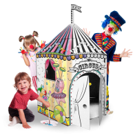 Картонный домик Цирк