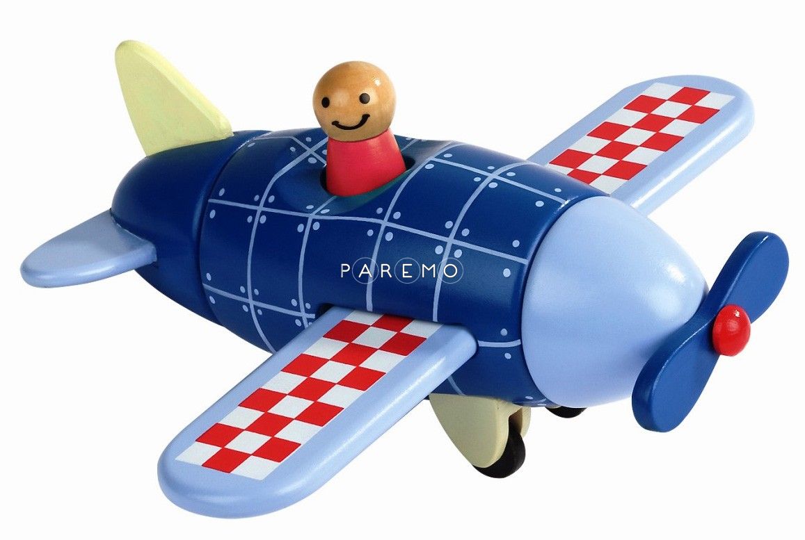 Janod Конструктор магнитный Самолет, для малышей