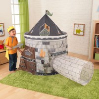 Детская палатка с тоннелем Замок рыцаря для мальчика