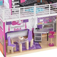 Дом для Барби Роскошный дизайн (Luxury) с мебелью и интерактивом