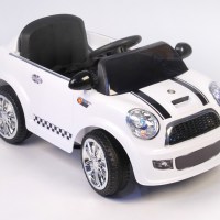 Mini Cooper белый с дистанционным управлением