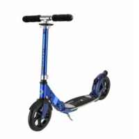 Micro Flex Blue - двухколесный самокат городского типа с большими колесами (200мм) для взрослых и детей от 7 лет