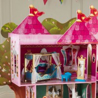 Замок-дом для кукол Winx и Ever After High Книга Сказок (Storybook) с мебелью
