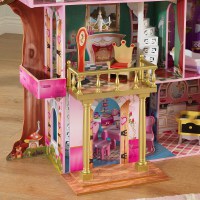 Замок-дом для кукол Winx и Ever After High Книга Сказок (Storybook) с мебелью