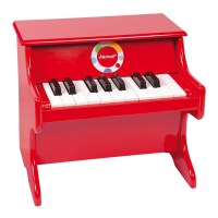 Деревянное игрушечное пианино  Janod,  красное