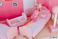 Набор текстиля для розовых кукольных домиков серии Вдохновение,Шарм, Грация.