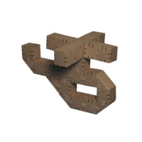 Набор Конструктор из картона  Базовый 45 (30/15) 1 кубик = 8см